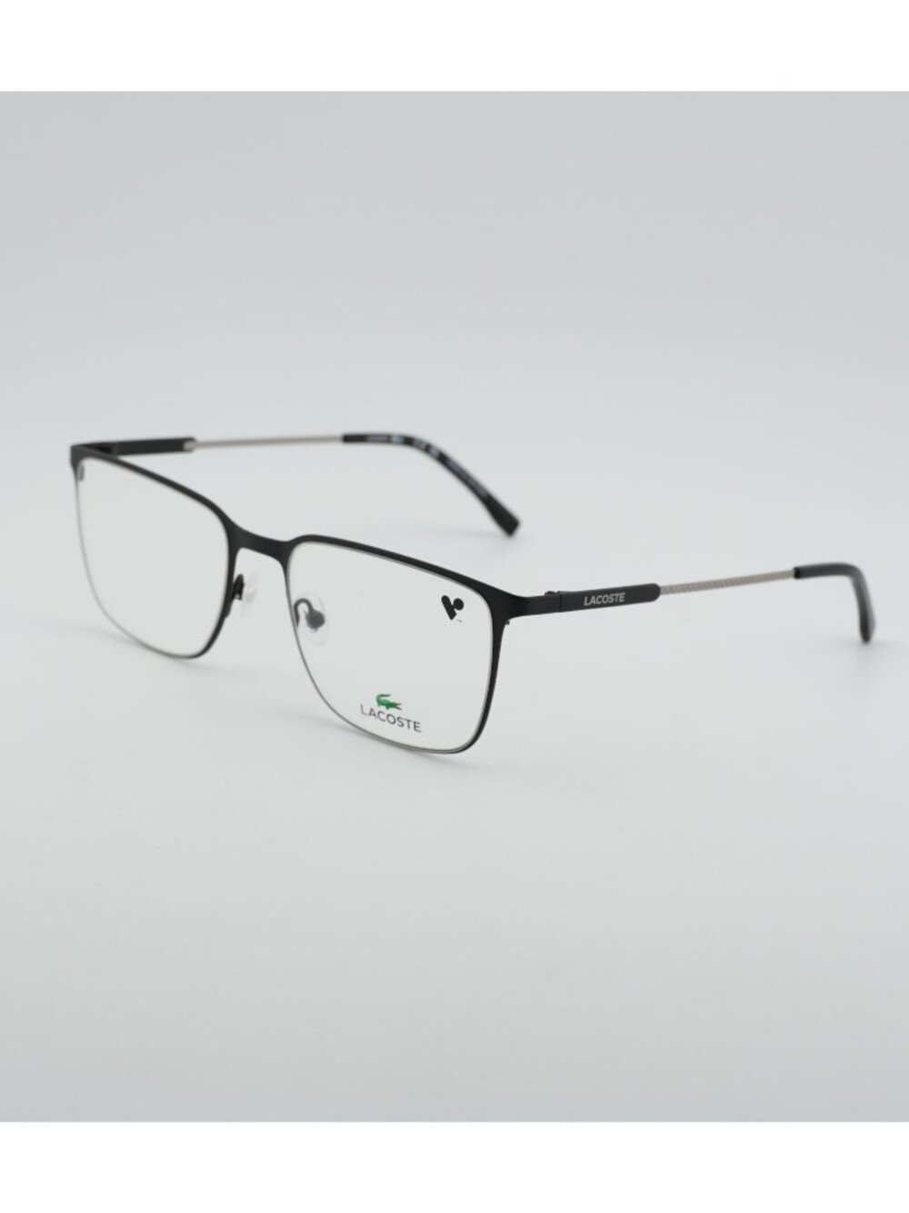 Lacoste L2287 N 002 Eyeglasses Black 55mm Rectangle Frame